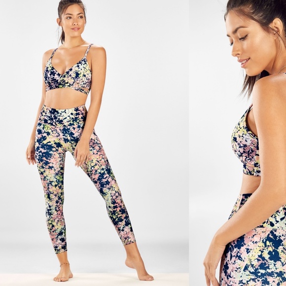 Fabletics Floral Workout Set - Picture 2 of 8